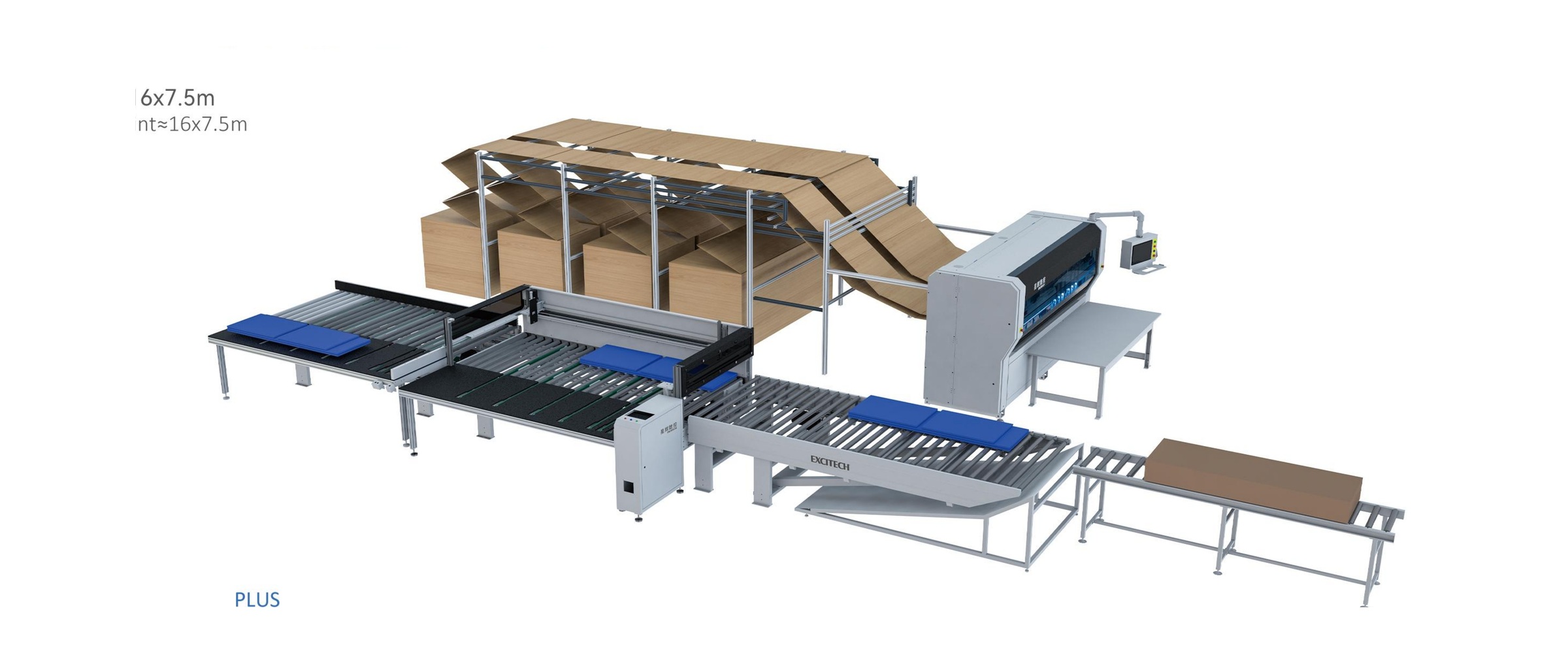 3200 Packaging-Plus Automatic Line woodworking machine