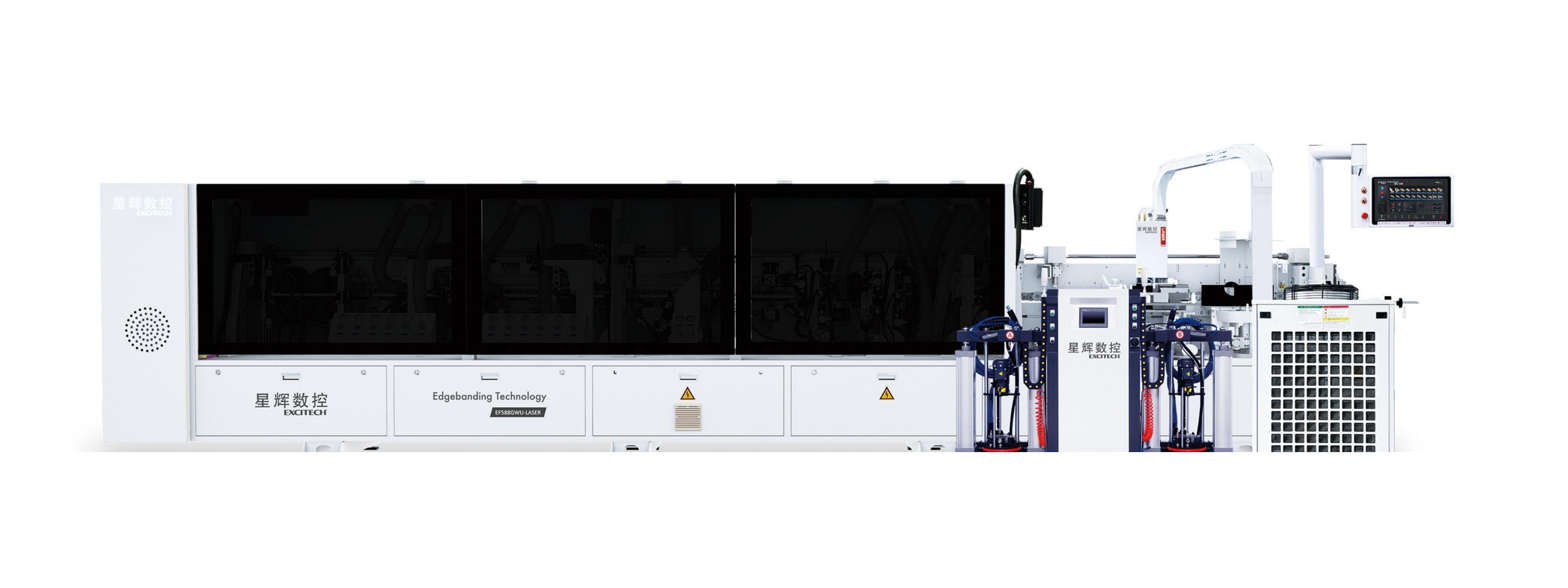 EF588GW-Laser Roller Edgebander woodworking machine