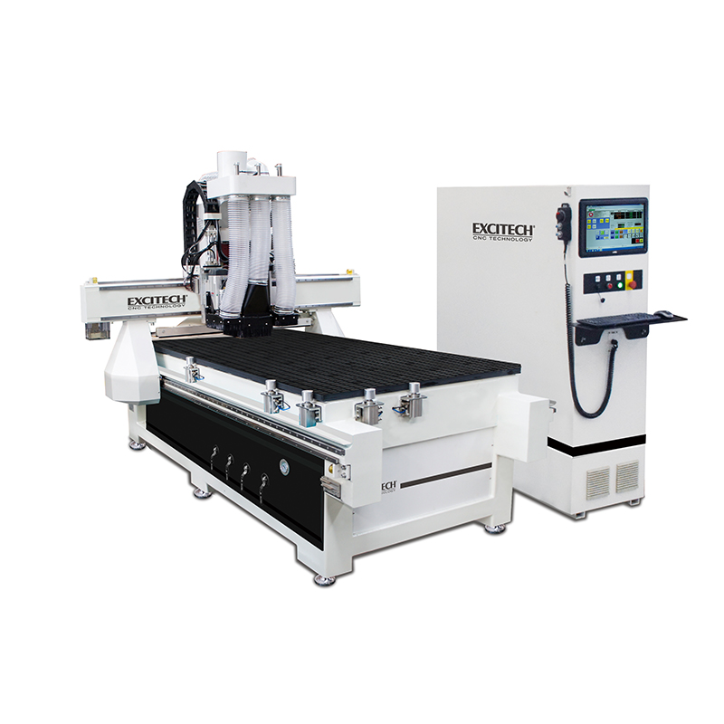 E2-9 Dual Head + Drill Bank Nesting Centre woodworking machine