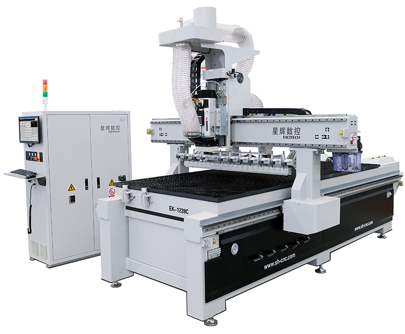 E2/EK-C Linear Tool Changer Nesting CNC woodworking machine