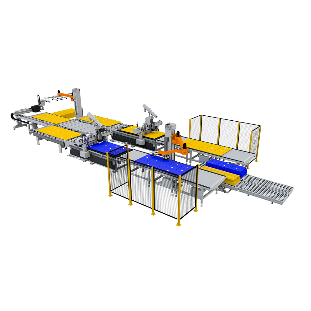 EXCITECH Nesting Cell + Robot woodworking machine